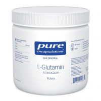 Порошок Аминокислоты L-глютамин PURE ENCAPSULATIONS L-Glutamin Pulver 186 гр Pro medico